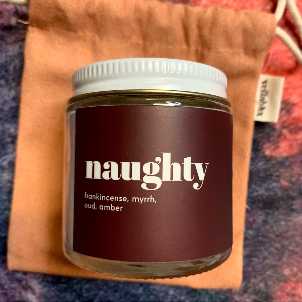 💜 VellaBox Naughty Candle - Limited Edition Holiday Scented Candle NWT